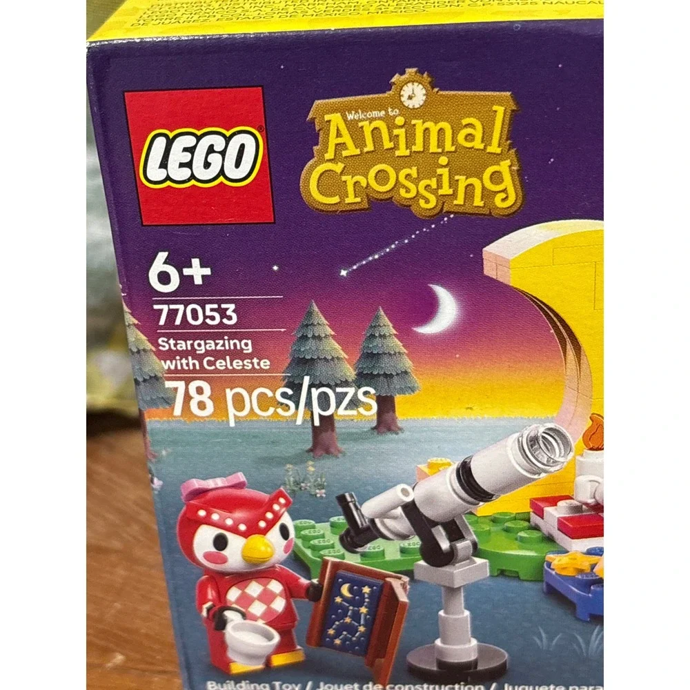 LEGO Animal Crossing 77053 Stargazing with Celeste 78 Pieces New Sealed